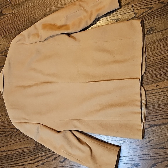 Vintage Bill Blass Camel Hair Classic Tan Men's Blazer Made In The USA - Picture 15 of 17